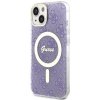 Guess GUHMP14MH4STU iPhone 14 Plus/ 15 Plus 6.7 purpurowy/purple hardcase 4G MagSafe